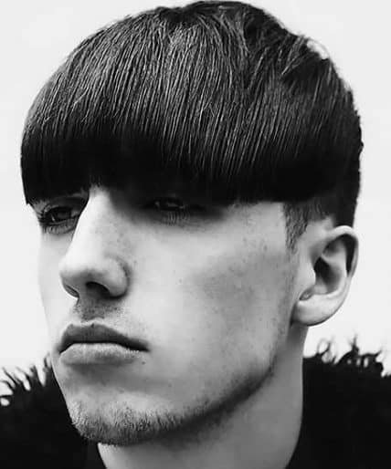 Hairstyles for men with short hair - Modern Bowl Cut